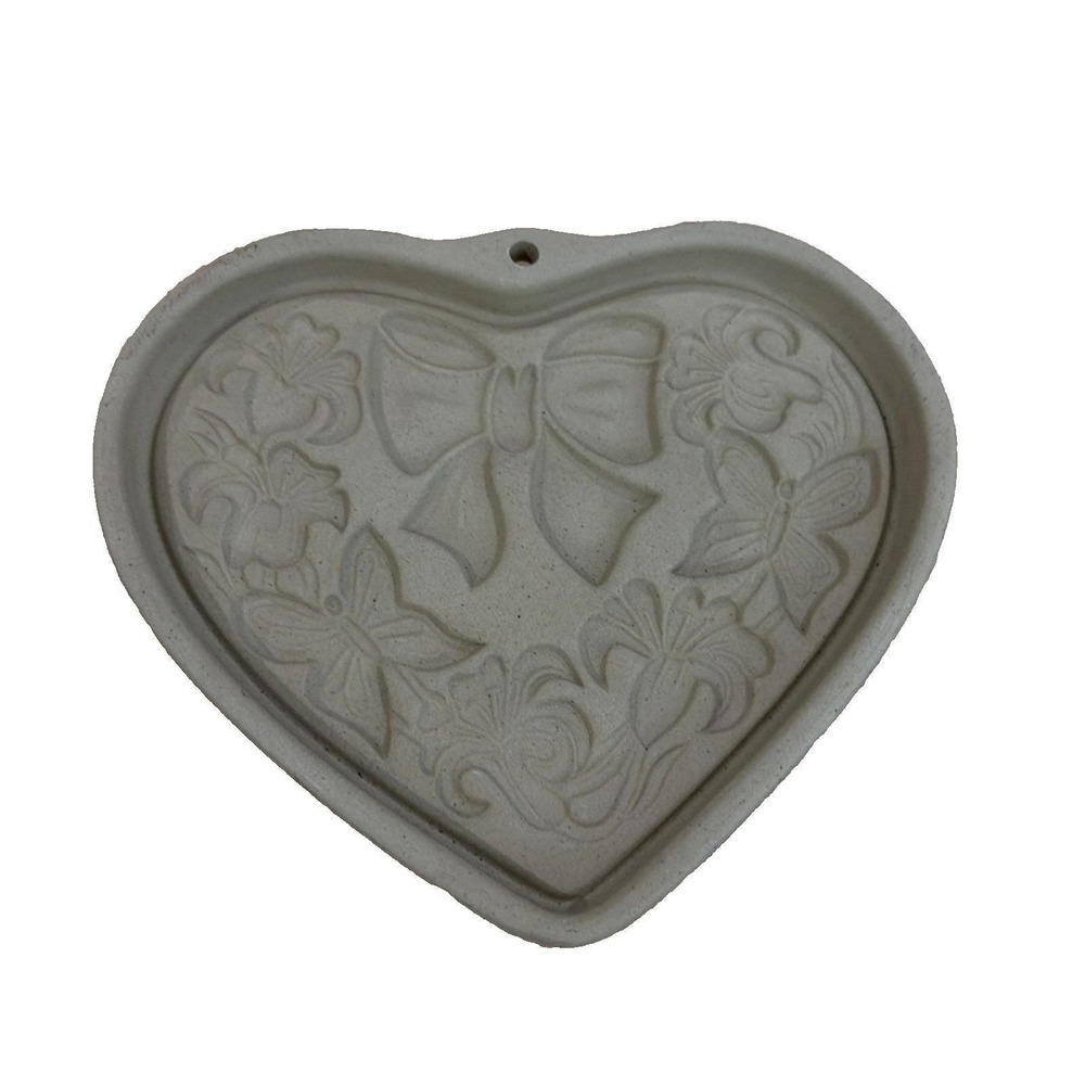 Pampered Chef Summer Wreath Cookie Mold Stoneware 2003 4th Seasons Of The Heart